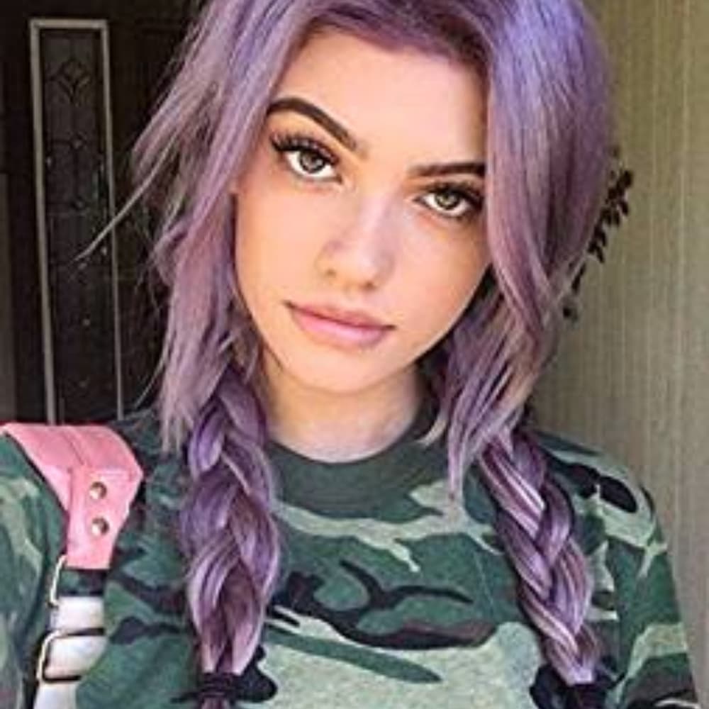 Lilac Beauty Lace Front Wig 24 inches!! - Thumbnail 7