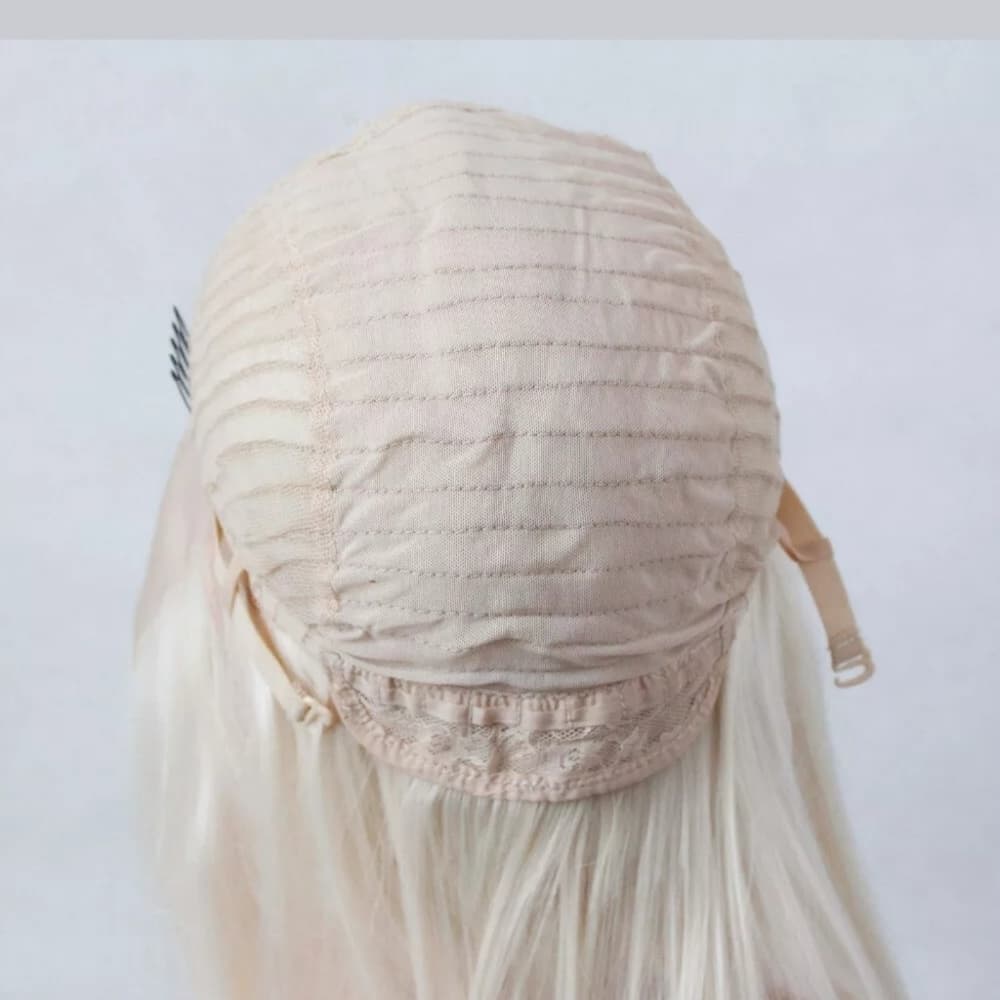 Pale Blonde Lace Front Wig