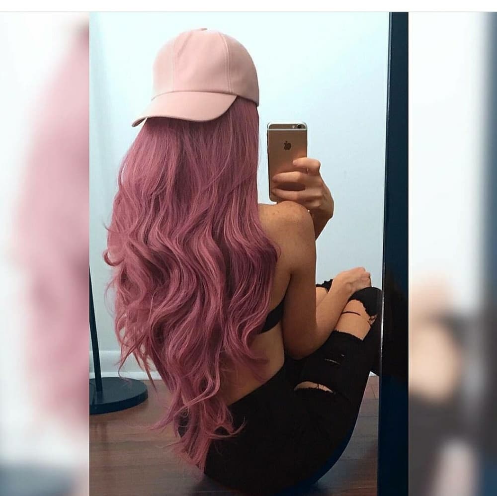 Pink Beauty LaceFront Wig 24-28 inched