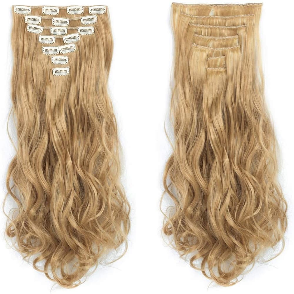 Blonde Full Head clip in Extension