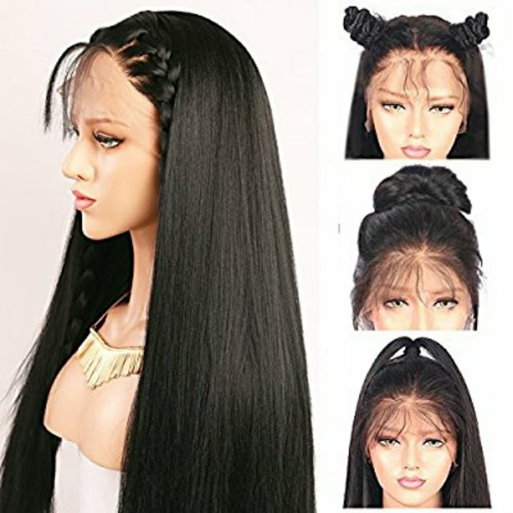 Yaki Straight Lacefront Wig 26-28 inches - Thumbnail 8