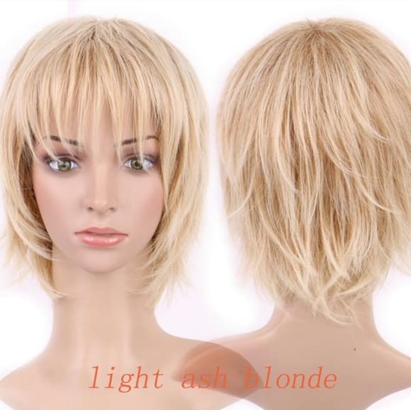 Light Ash Blonde Beauty Wig - Thumbnail 2