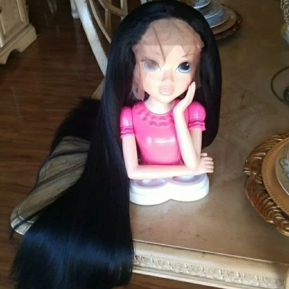 Yaki Straight Lacefront Wig 26-28 inches - Thumbnail 7