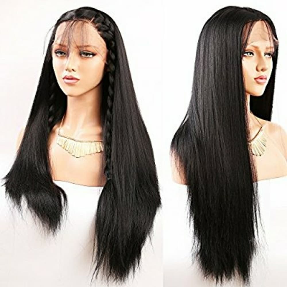 Yaki Straight Lacefront Wig 26-28 inches - Thumbnail 2