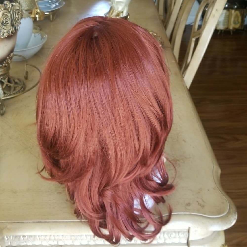Auburn Red Beauty Wig #130 - Thumbnail 2