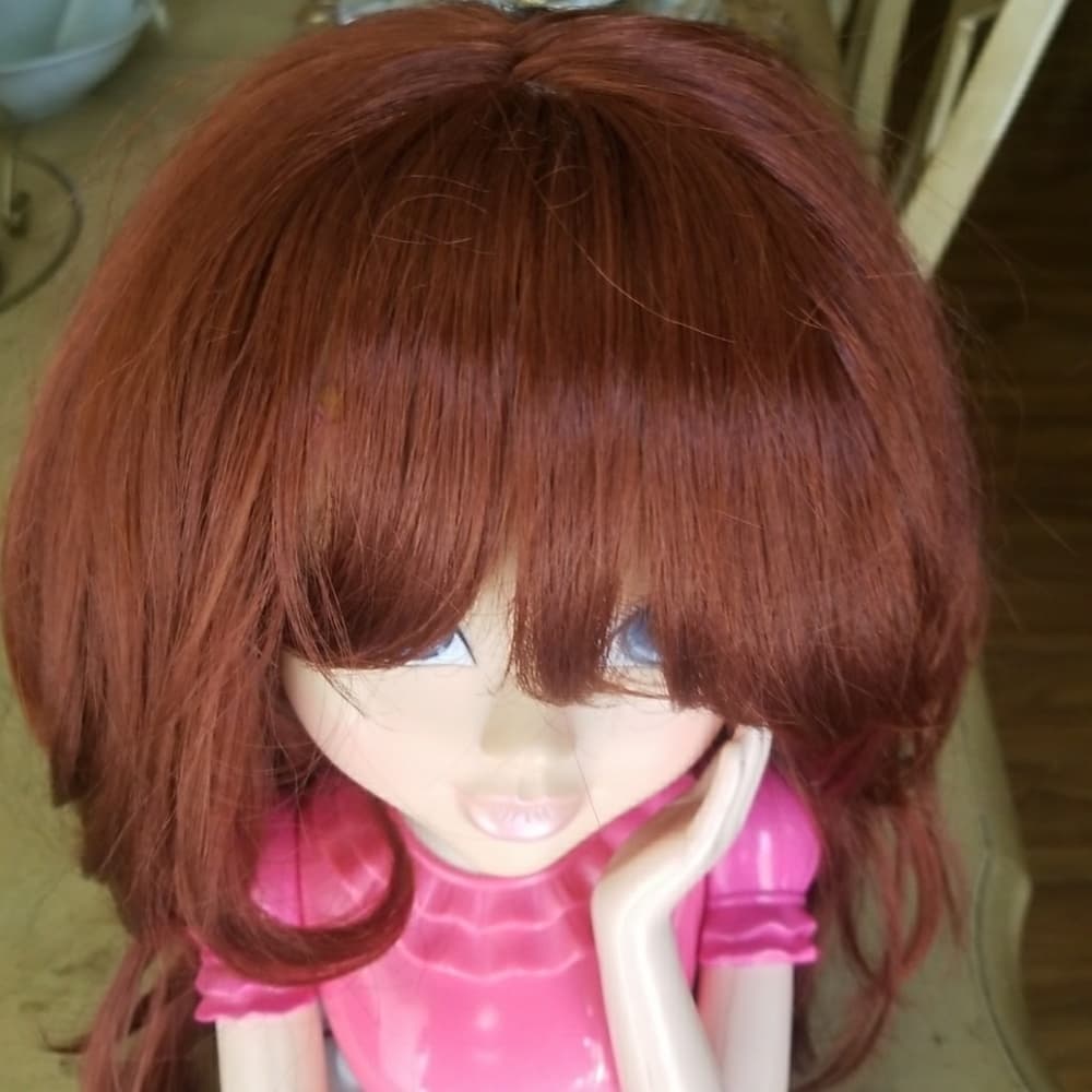 Auburn Red Beauty Wig #130 - Thumbnail 7