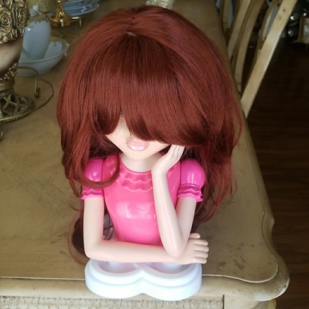 Auburn Red Beauty Wig #130 - Thumbnail 5