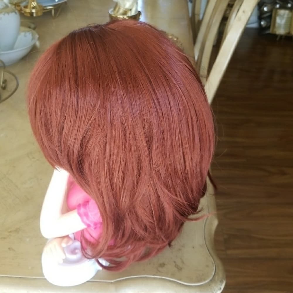 Auburn Red Beauty Wig #130 - Thumbnail 6