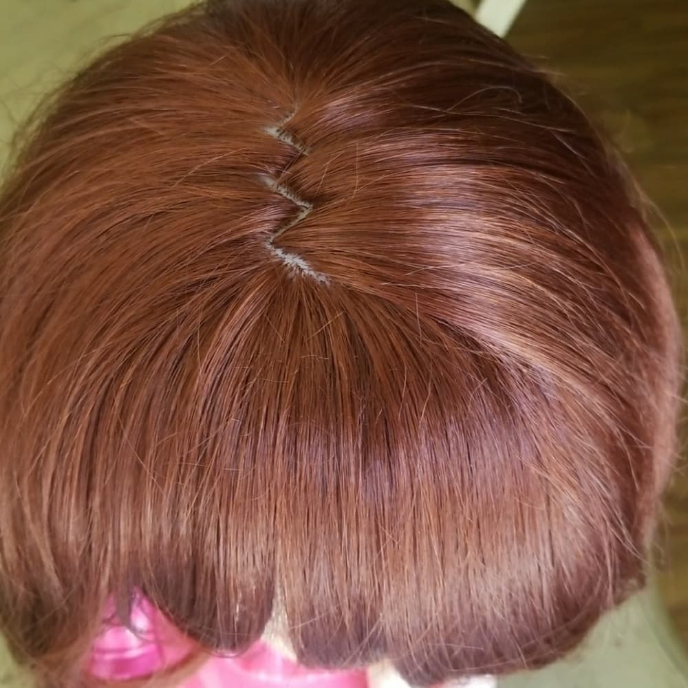 Auburn Red Beauty Wig #130 - Thumbnail 4