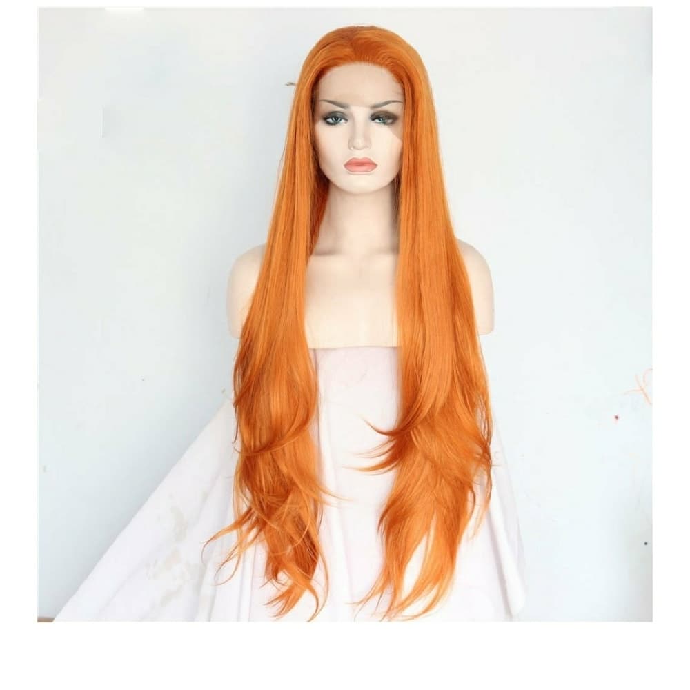 Pumpkin Orange Beauty LaceFront Wig 22-26 inches!! - Thumbnail 5