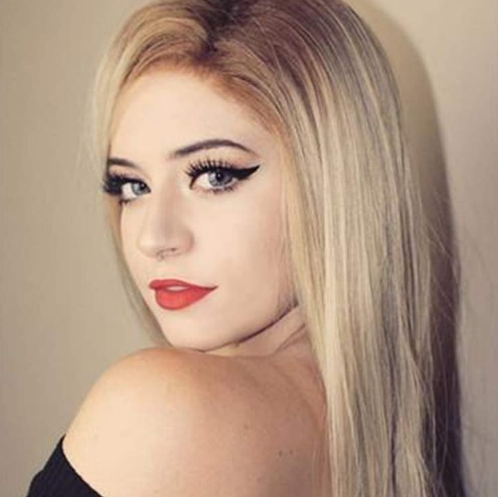Ombre Blonde Lace Front Wig