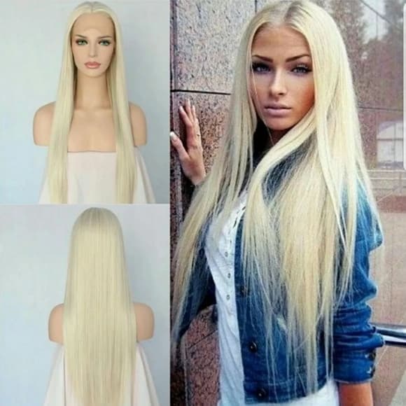 Blonde Beauty Lace Front Wig - Thumbnail 5