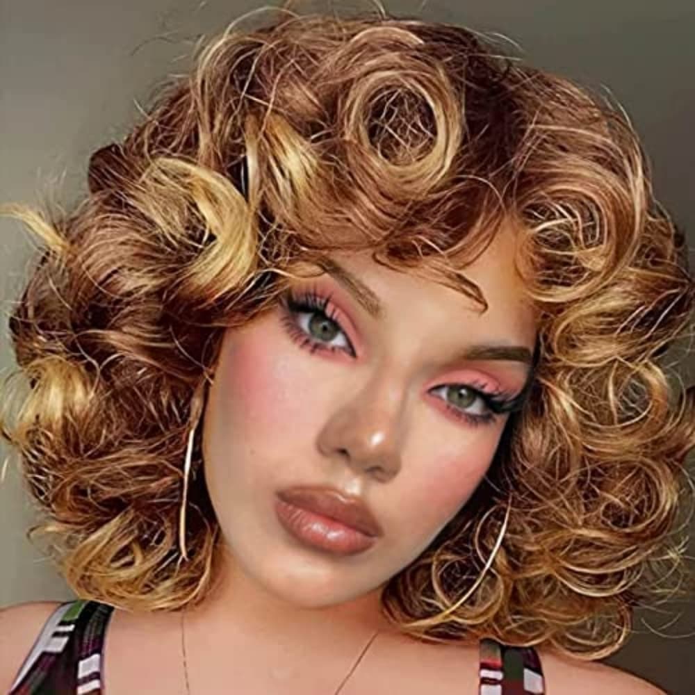 Big Curly Beauty Wig - Thumbnail 2