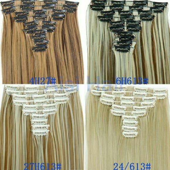 Full Head Clip In-pick your color!!