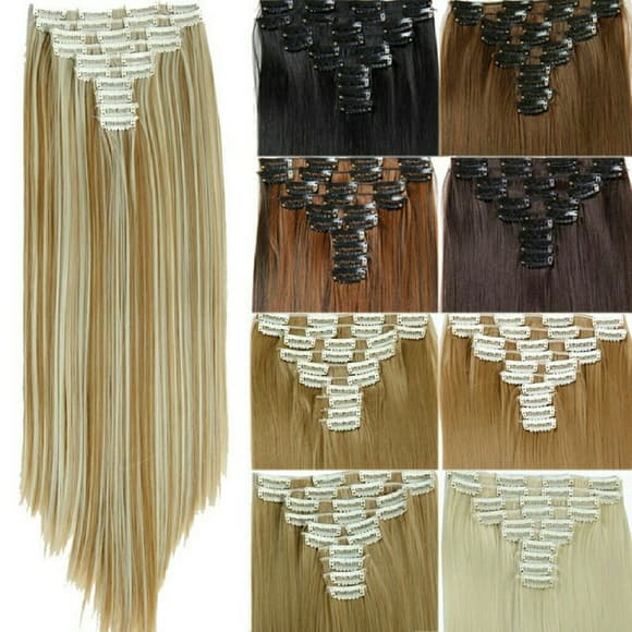 Full Head Clip In-pick your color!! - Thumbnail 4