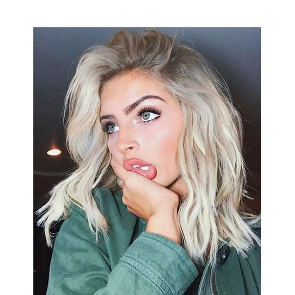 Ombre Bob Beauty Lace Front Wig - Thumbnail 2