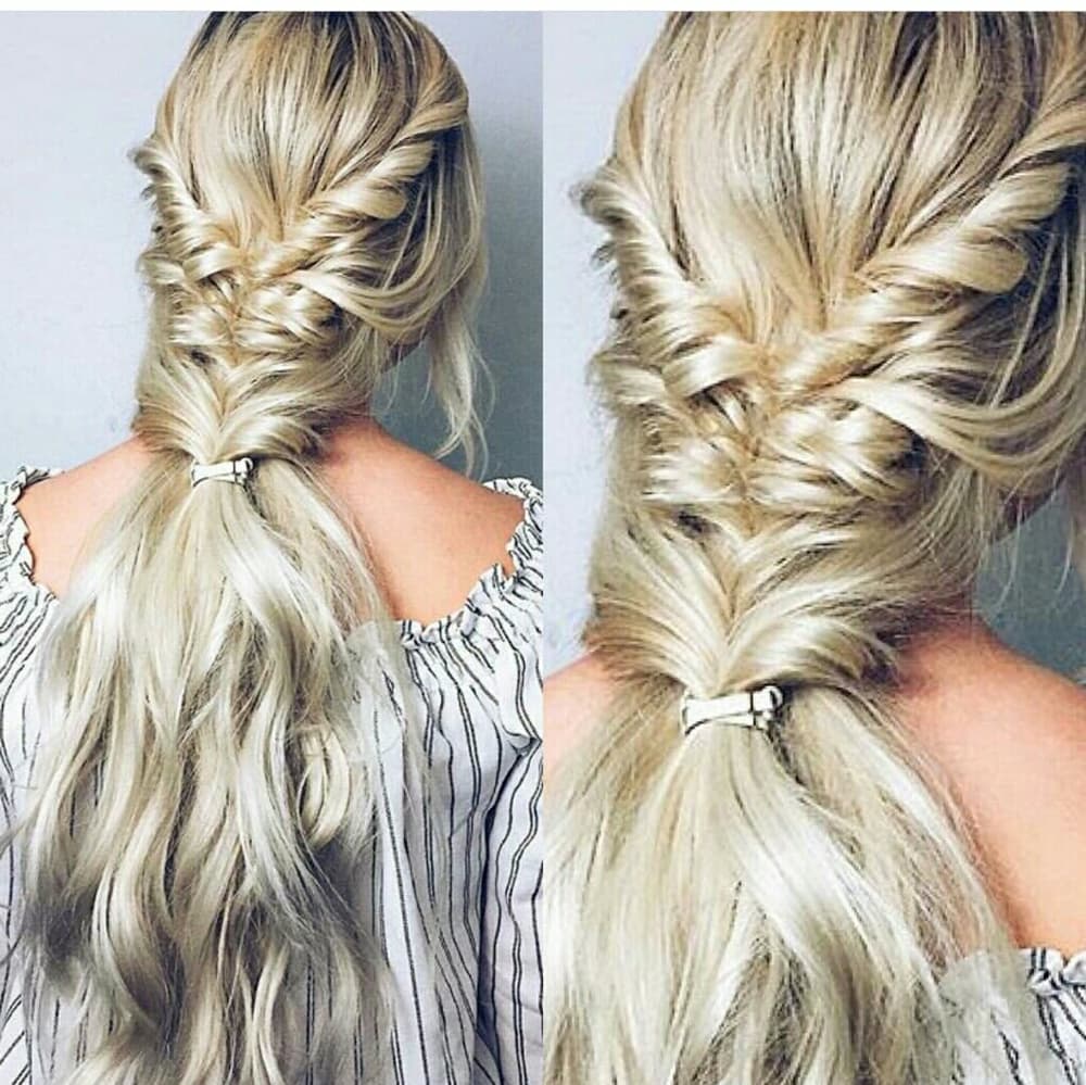 Blonde Beauty Full Head Clip In Extension #613 - Thumbnail 3