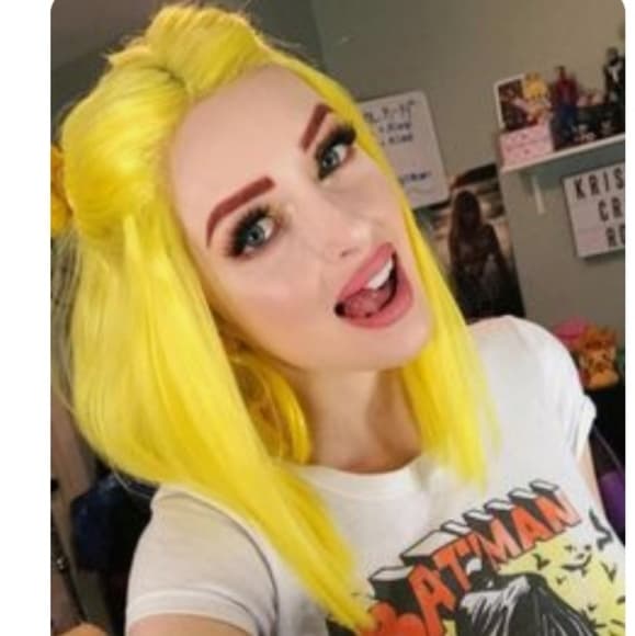 Blonde Bob Lace Front Wig - Thumbnail 2