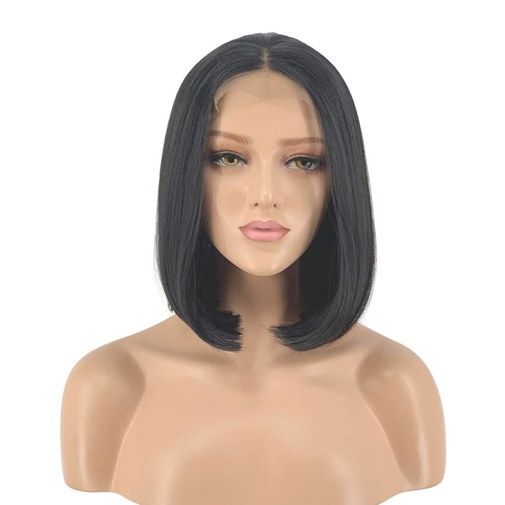 Black Bob Beauty Lace Front Wig - Thumbnail 3