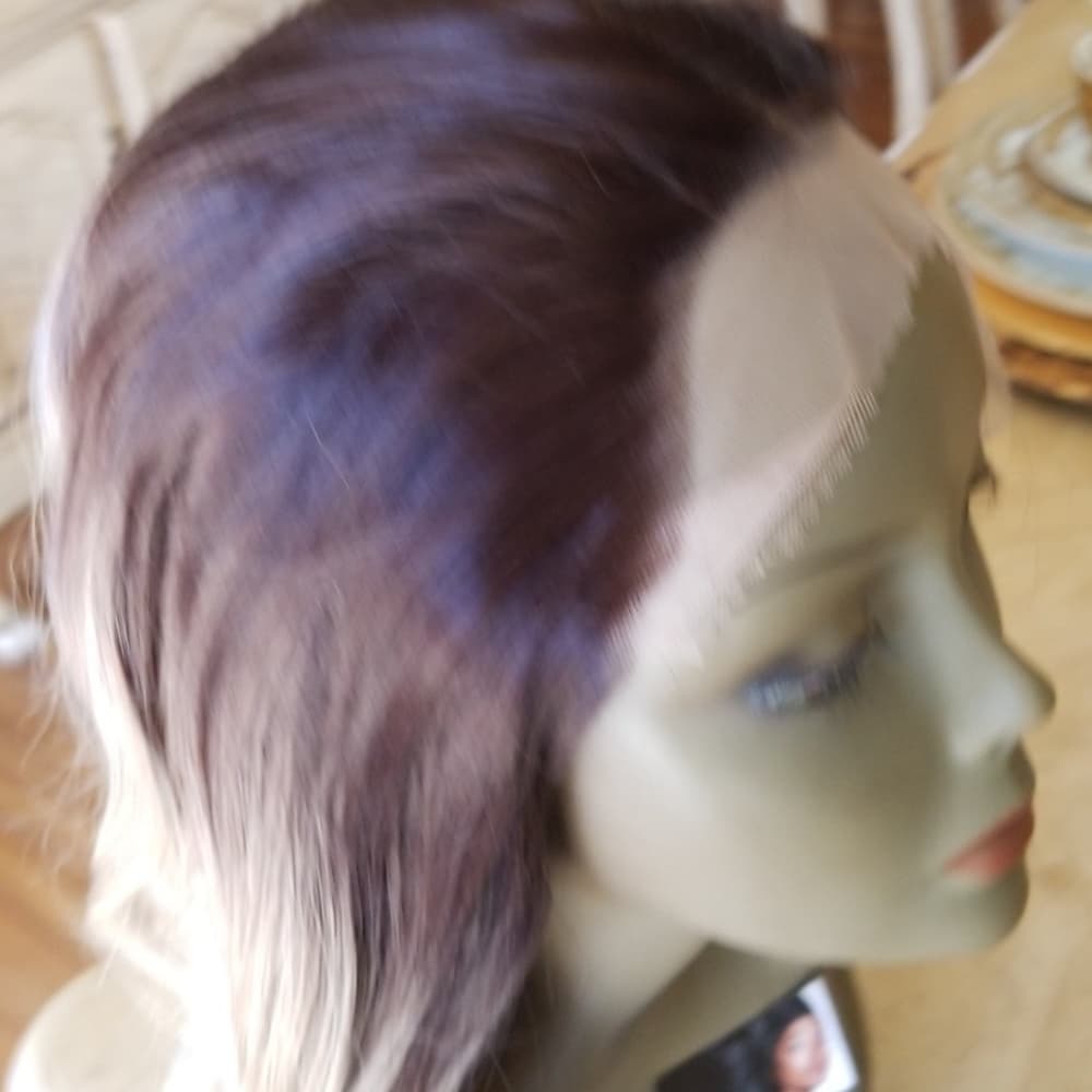 Ombre Blonde Beauty Lace Front Wig - Thumbnail 3