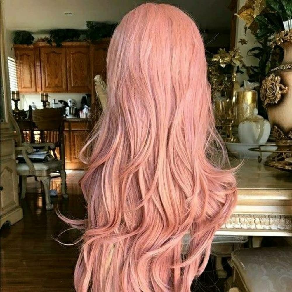 Pink Beauty LaceFront Wig Wig 22-26 inches !!