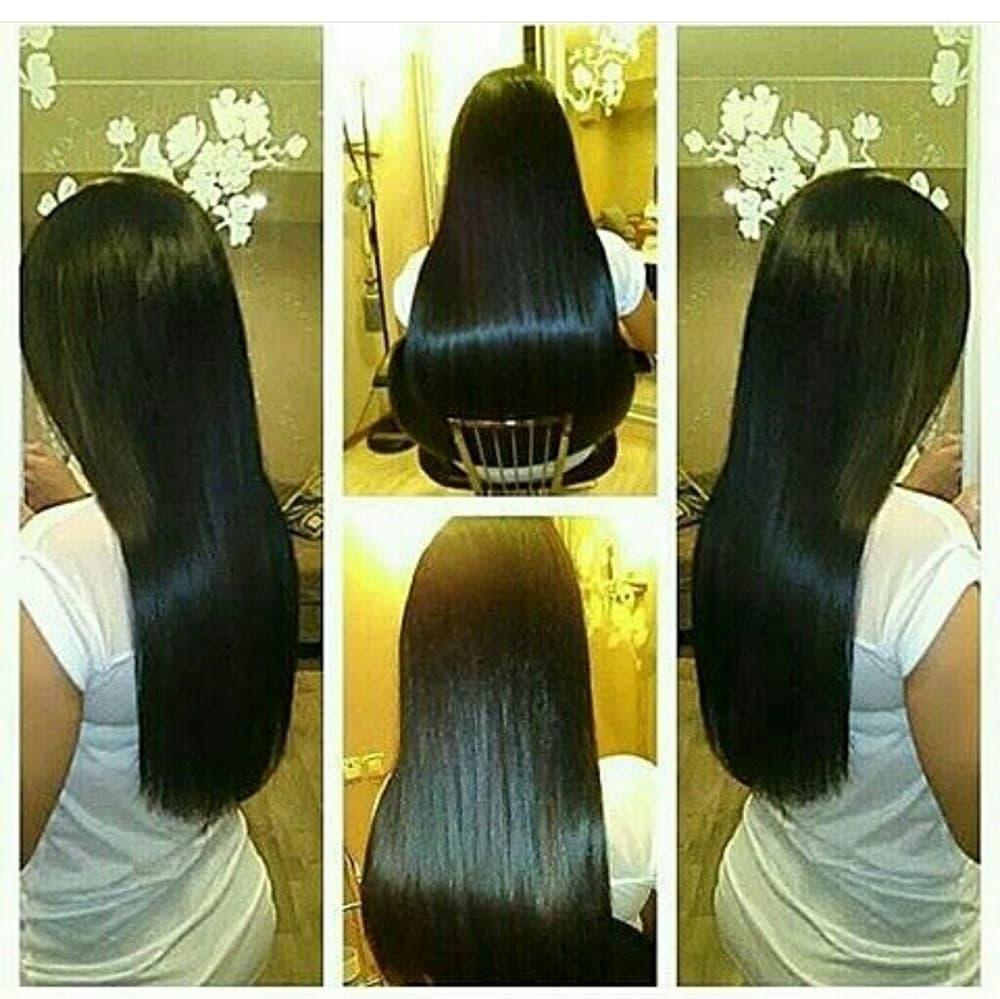 Black Yaki Straight Lacefront Wig 22-26 inches! - Thumbnail 2