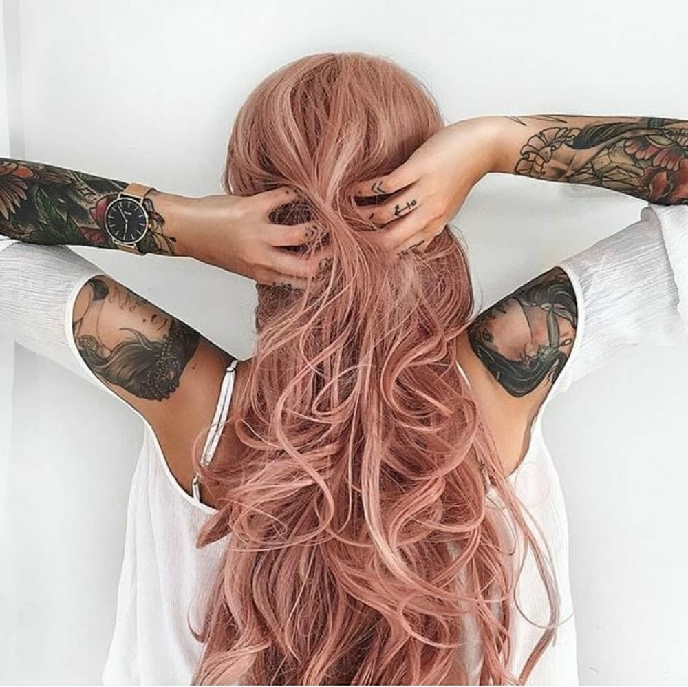 Pink Beauty LaceFront Wig Wig 22-26 inches !! - Thumbnail 5