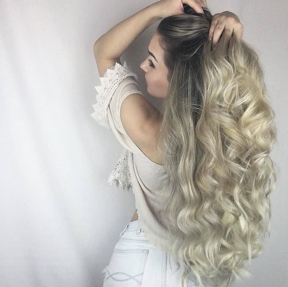 Virgin Remy Ombre Blonde Lace Front Wig - Thumbnail 2
