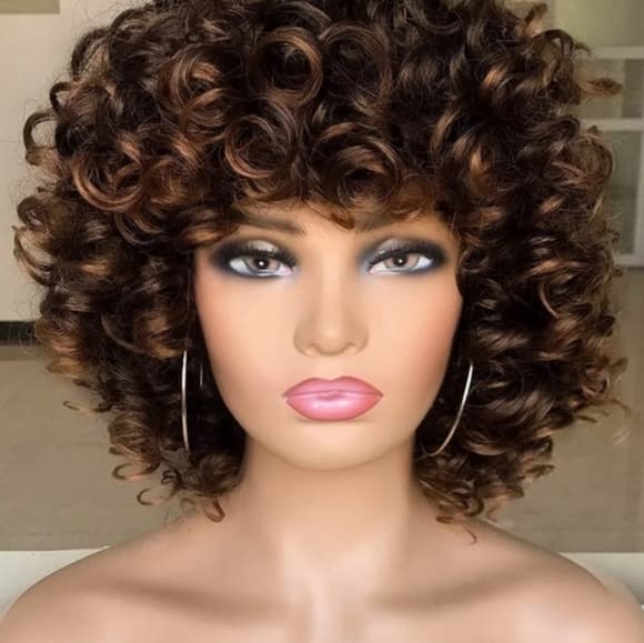 Curly Beauty Full Wig!! - Thumbnail 5