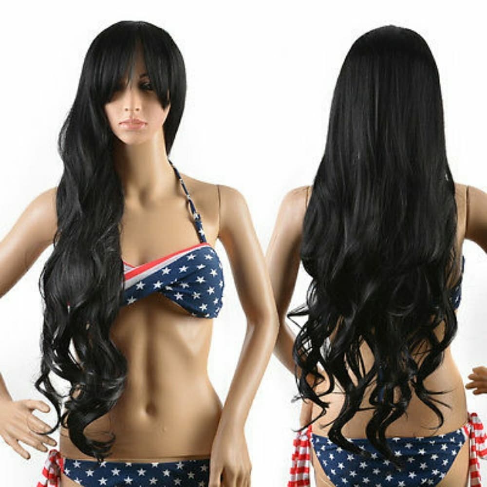 Black Beauty Wig 36-40 inches - Thumbnail 3