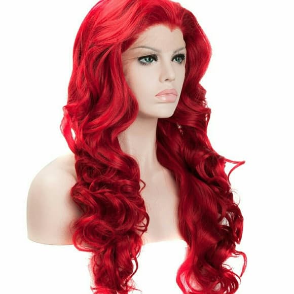 Red Lacefront Wig