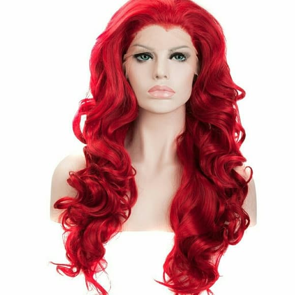 Red Lacefront Wig - Thumbnail 4