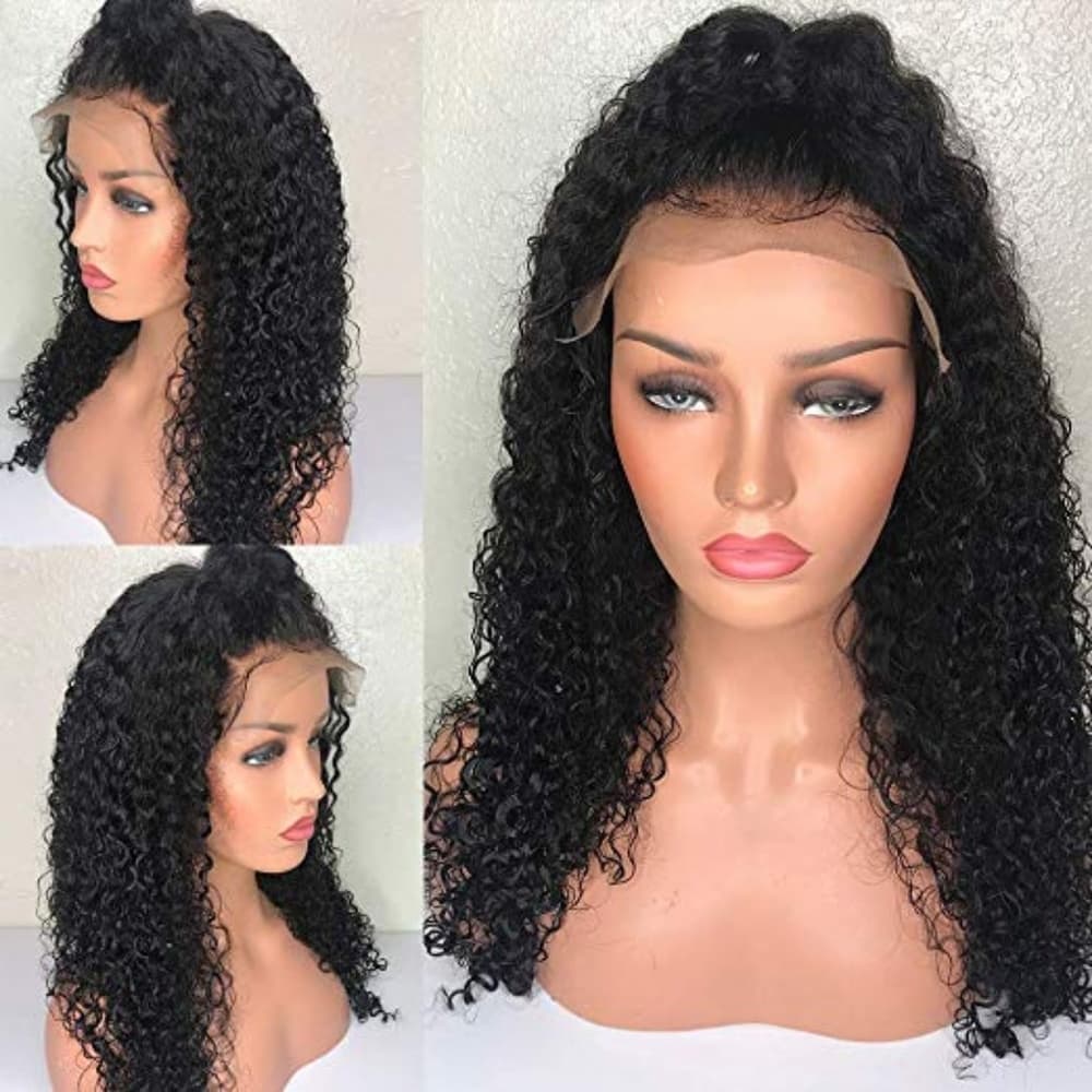 Brazilian Remy Lace Front Wig 14 inches, 150% Dens - Thumbnail 3