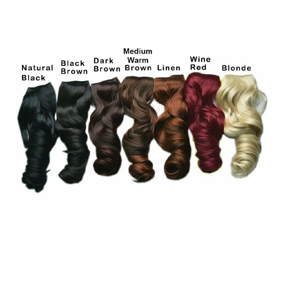 One Piece Clip In Extension-Pick your Color!! - Thumbnail 3