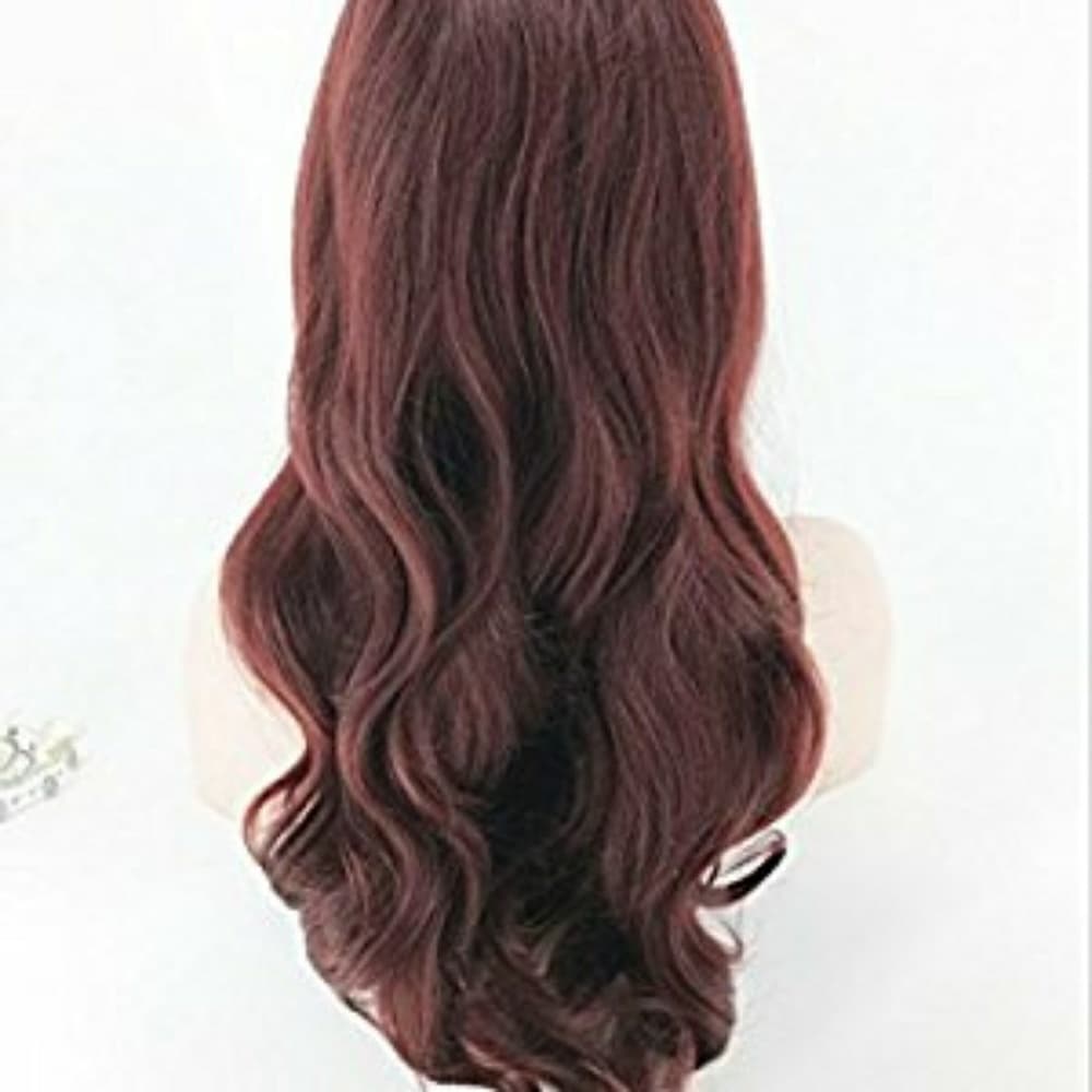 Burgundy Body Wave LaceFront Wig 22-26 inches!! - Thumbnail 3