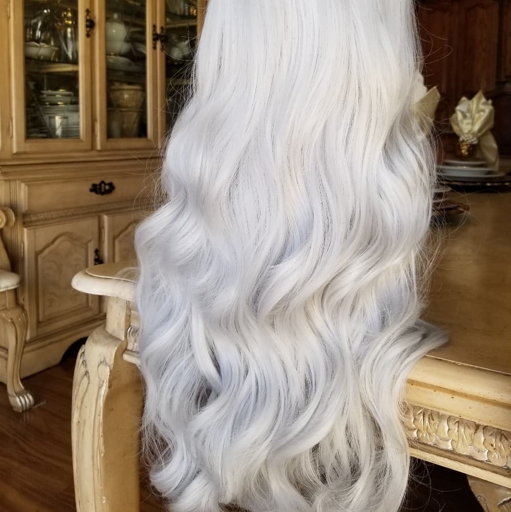 Wavy Lace Front Wig - Thumbnail 6