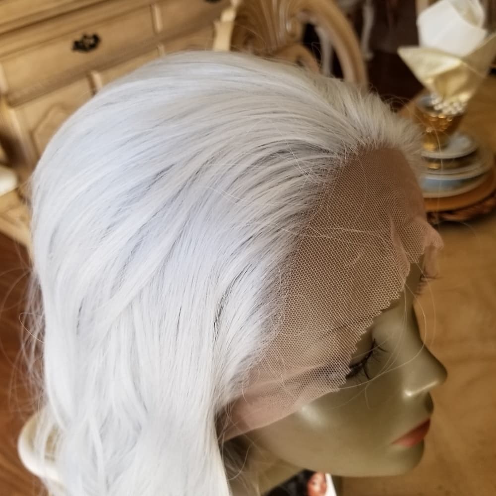 Wavy Lace Front Wig - Thumbnail 5
