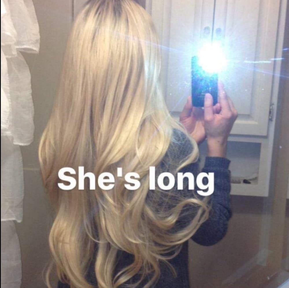 Ombre Blonde Lace Front Wig 26-28 inches - Thumbnail 4
