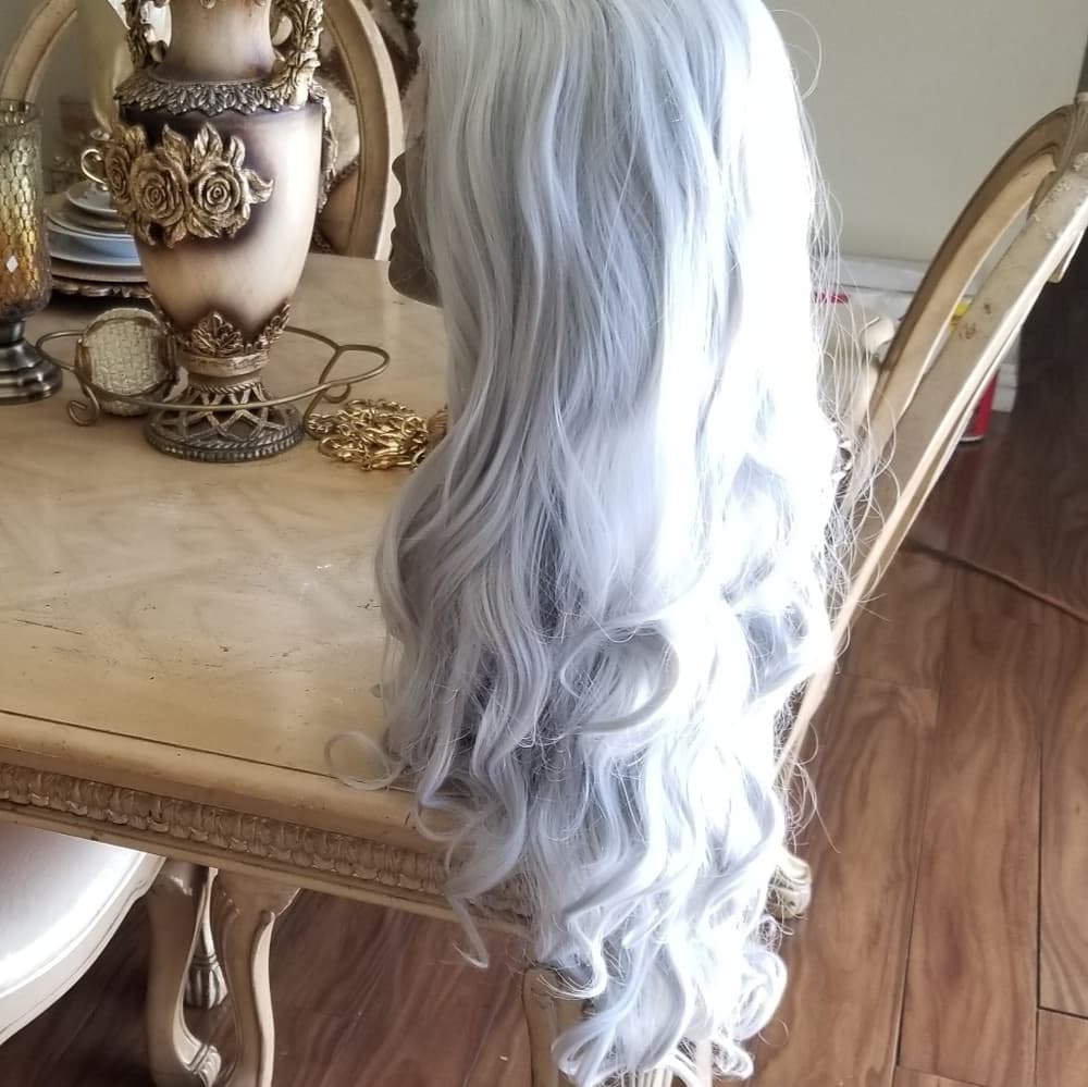 Wavy Lace Front Wig - Thumbnail 2
