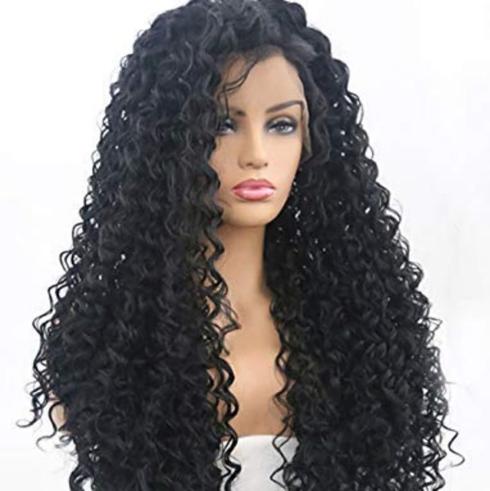 Curly Beauty Lace Front Wig - Thumbnail 3