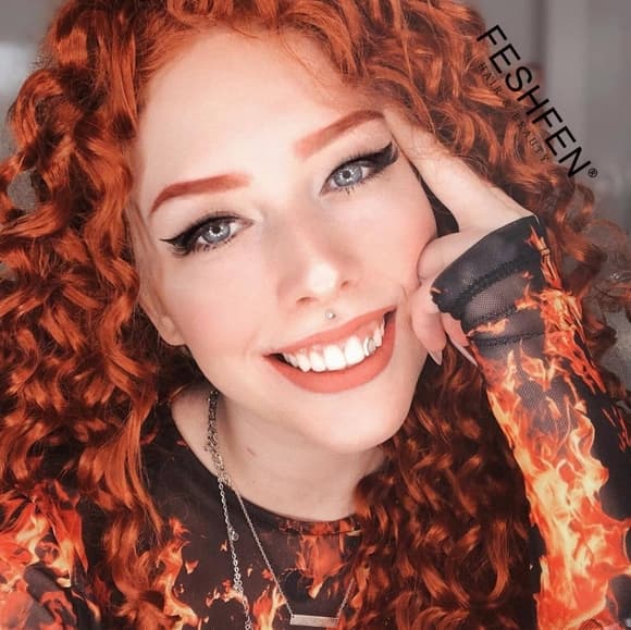 Copper Beauty Lace Front Wig!! - Thumbnail 6