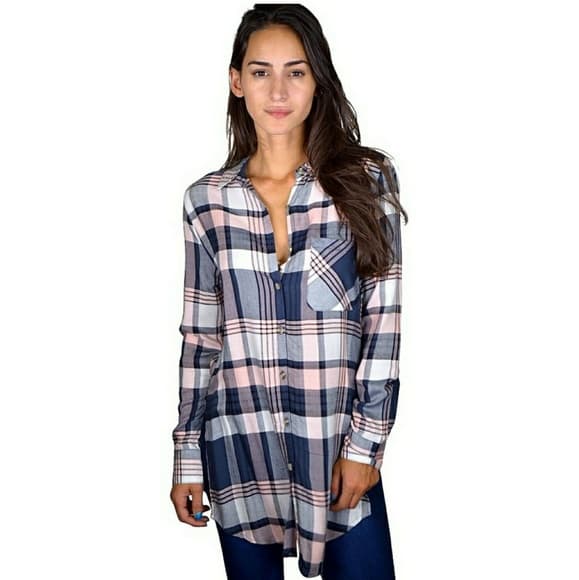 Plaid Beauty Flannel Shirt - Thumbnail 5