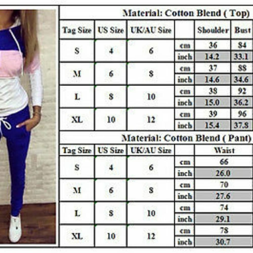 Cute Women Tracksuit Set - Thumbnail 7