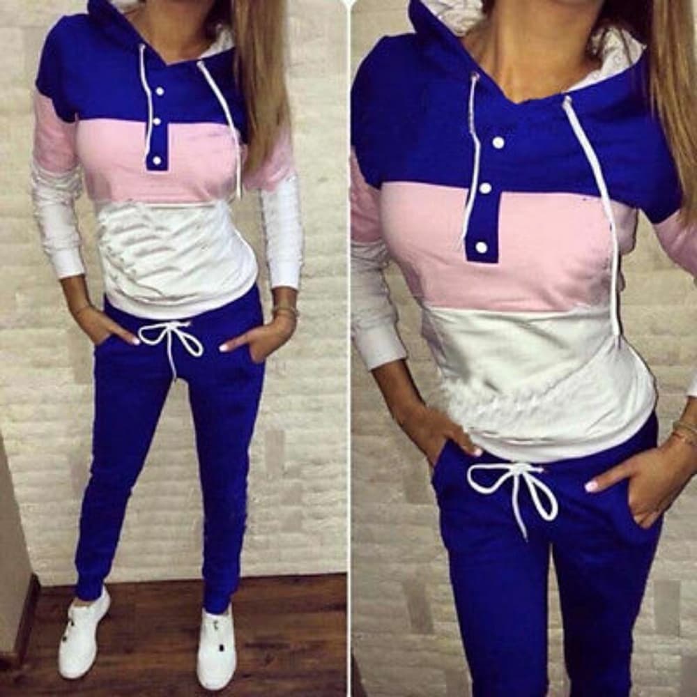 Cute Women Tracksuit Set - Thumbnail 2