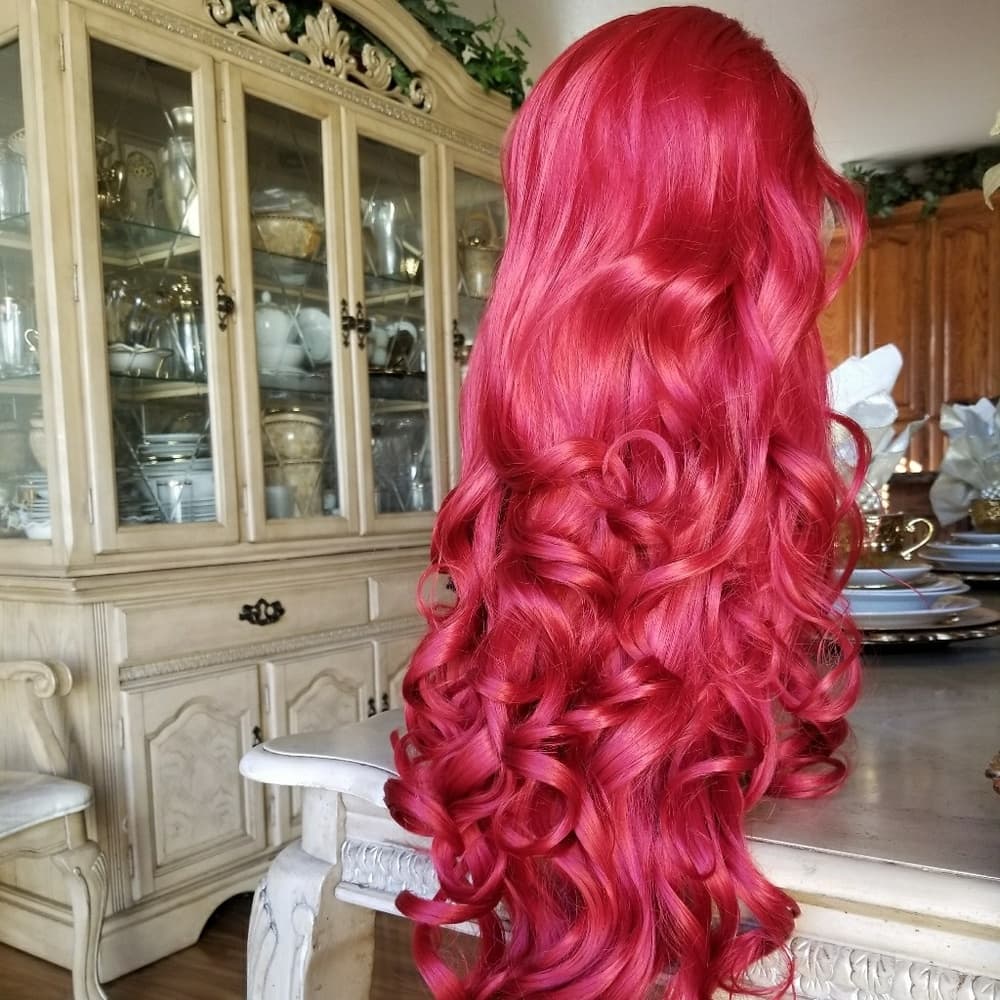 Red Beauty Lace Front Wig 26-28 inches - Thumbnail 2