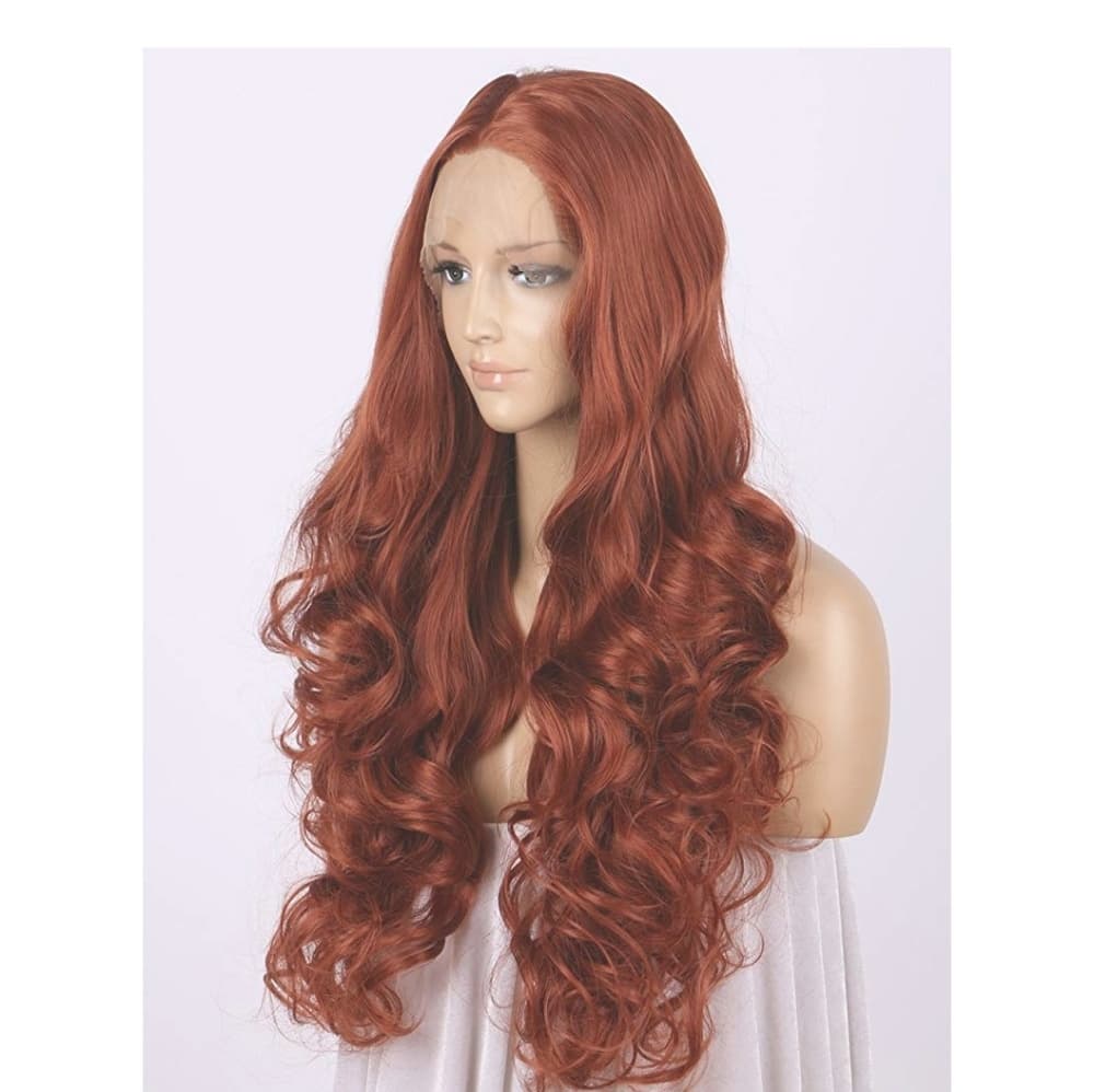 Copper Auburn Beauty Lace Front Wig - Thumbnail 5