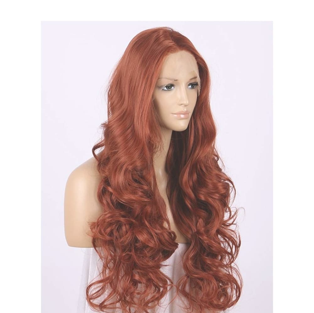 Copper Auburn Beauty Lace Front Wig - Thumbnail 2