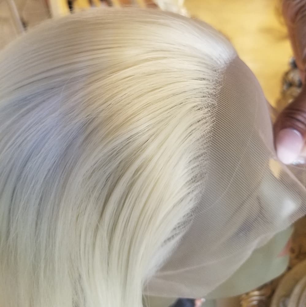 Blonde Beauty Lace Front Wig #613 - Thumbnail 13