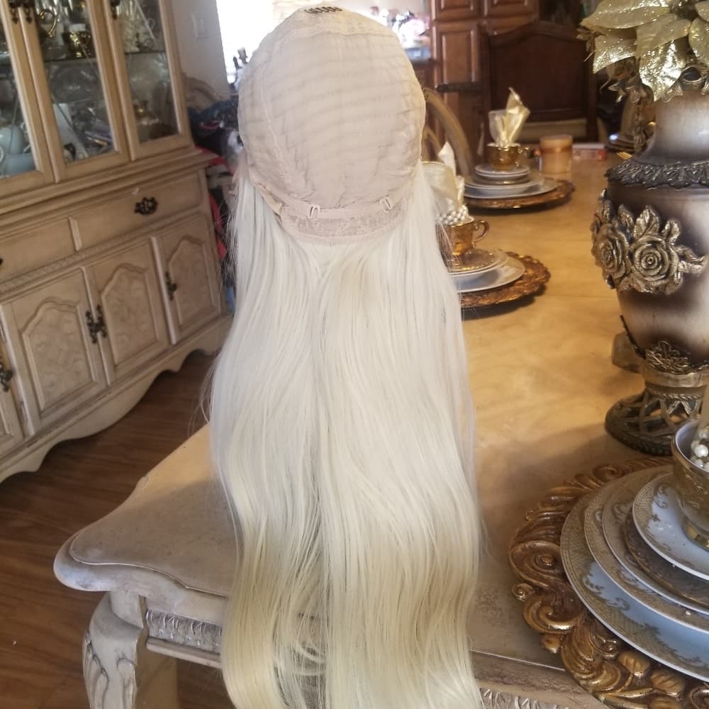 Blonde Beauty Lace Front Wig #613 - Thumbnail 7