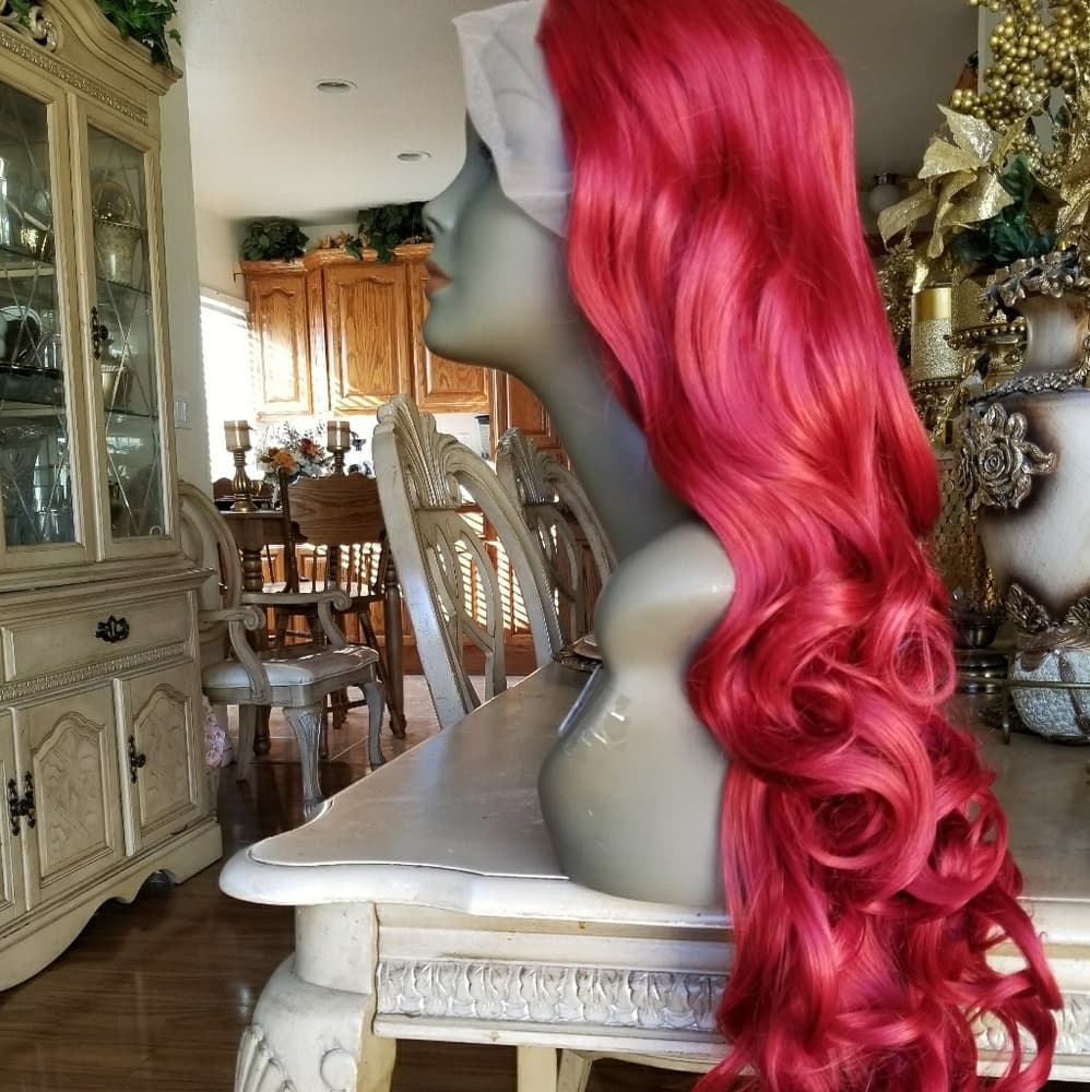 Red Beauty Lace Front Wig 26-28 inches - Thumbnail 3